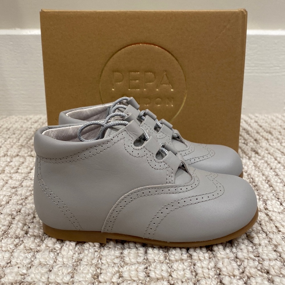 Pepa & Co. Grey Toddler bootie